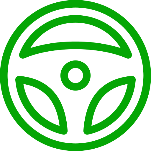icono volante de coche